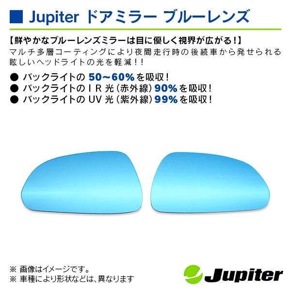 トヨタ アイシス 10系前期 2004/09-2007/05 ジュピター ドアミラーブルーレンズ 左右セット |  | 02