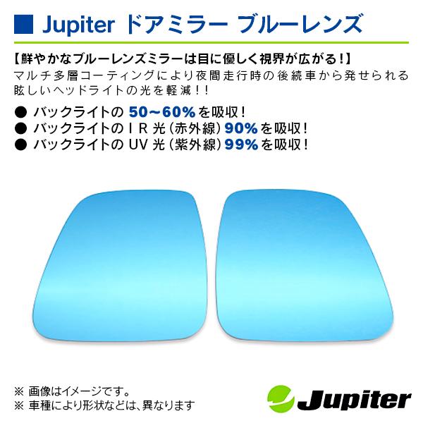 ホンダ バモス 後期 HM1/HM2 2005/12- ※カラードミラーでアンダーミラー無専用 ジュピター ドアミラーブルーレンズ 左右セット |  | 02