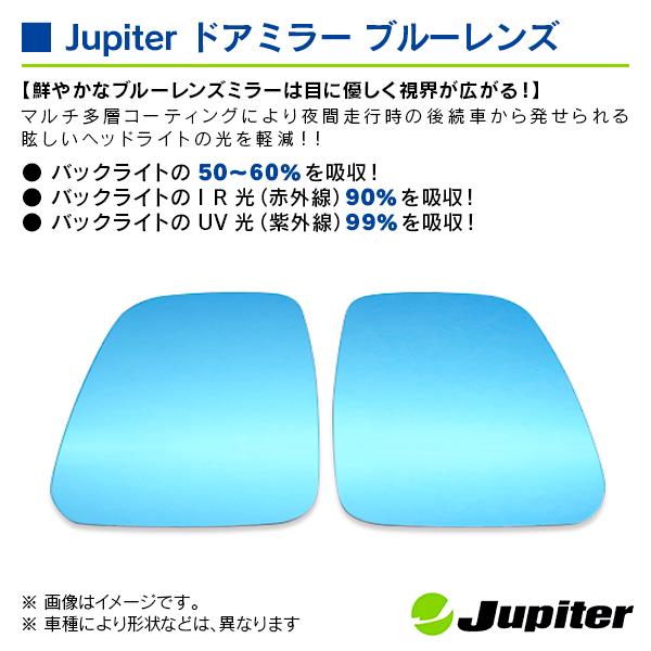 ホンダ バモス 前期 HM1/HM2 1999/06-2005/11 ※カラードミラー専用(手動) ジュピター ドアミラーブルーレンズ 左右セット |  | 02