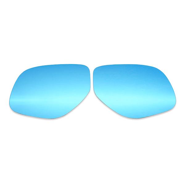 ミツビシ アウトランダー/PHEV GG2W 後期 2015/07- ※カメラ無ドアミラー車 ジュピター ドアミラーブルーレンズ 左右セット | 