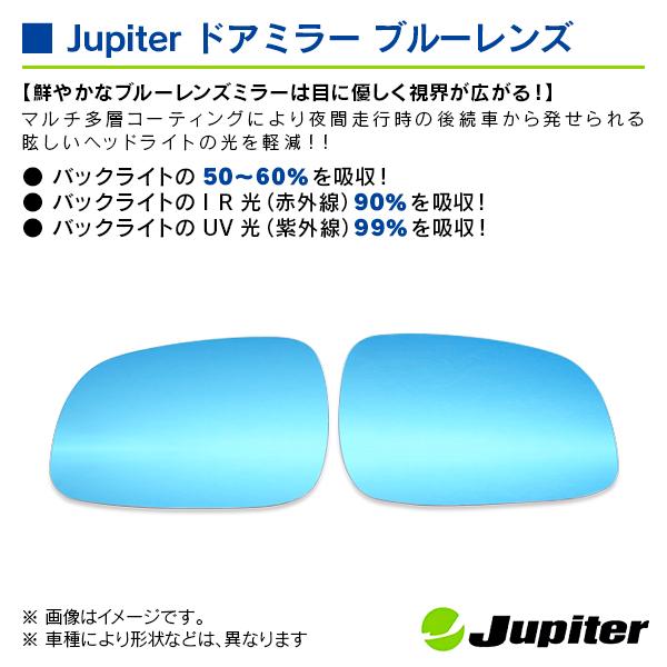 スズキ スイフト ZC11/21/71S 2005/12-2010/09 ジュピター ドアミラーブルーレンズ 左右セット |  | 02