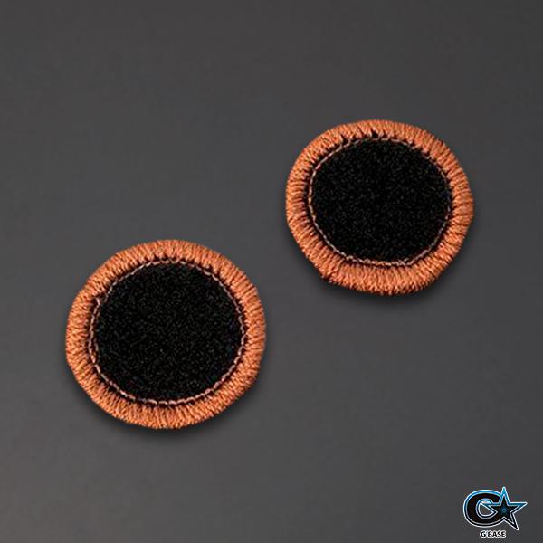 ダイハツ コペン LA400K ジーベース ドリンクホルダーマット ブラックファブリック/ブラウン 2個入り |  | 01