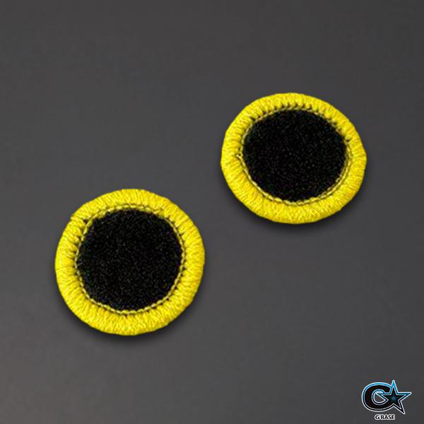 ダイハツ コペン LA400K ジーベース ドリンクホルダーマット ブラックファブリック/イエロー 2個入り |  | 01