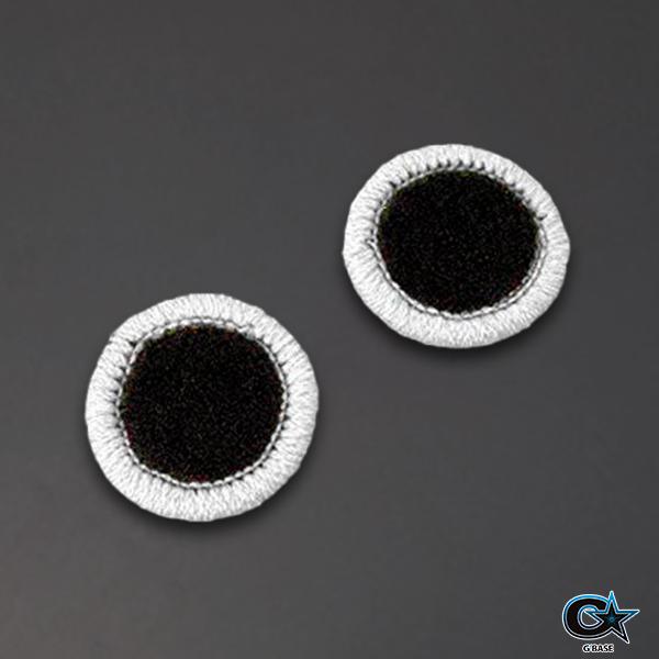 ダイハツ コペン LA400K ジーベース ドリンクホルダーマット ブラックファブリック/ホワイト 2個入り |  | 01