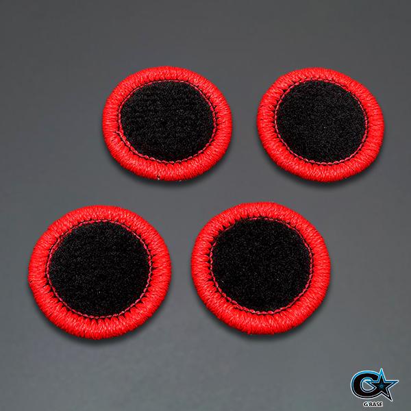 スズキ アルト・ワークス HA36S CVT/5AGS車専用 ジーベース ドリンクホルダーマット ブラックファブリック/レッド 4個セット |  | 01