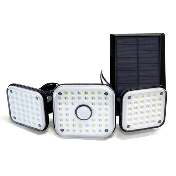 MTO ソーラーセンサーライト パネル分離型 広範囲照射タイプ 強力マグネット取付式 | 