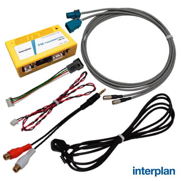 インタープラン FMトランスミッター 輸入車用FAKRAコネクター仕様