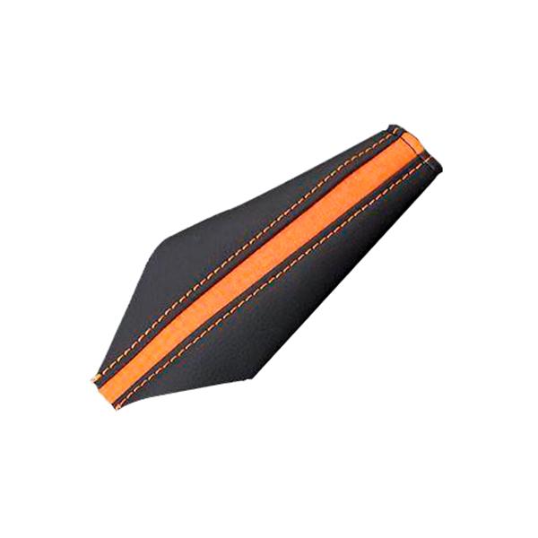 ダイハツ コペン LA400K ジーベース サイドブレーキブーツ ブラックレザー/オレンジ | 