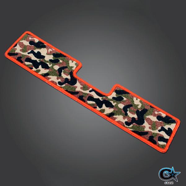 スズキ ジムニーシエラ JB74W 2018年7月〜 ジーベース ラゲッジボックスマット カモフラージュ/オレンジ |  | 01