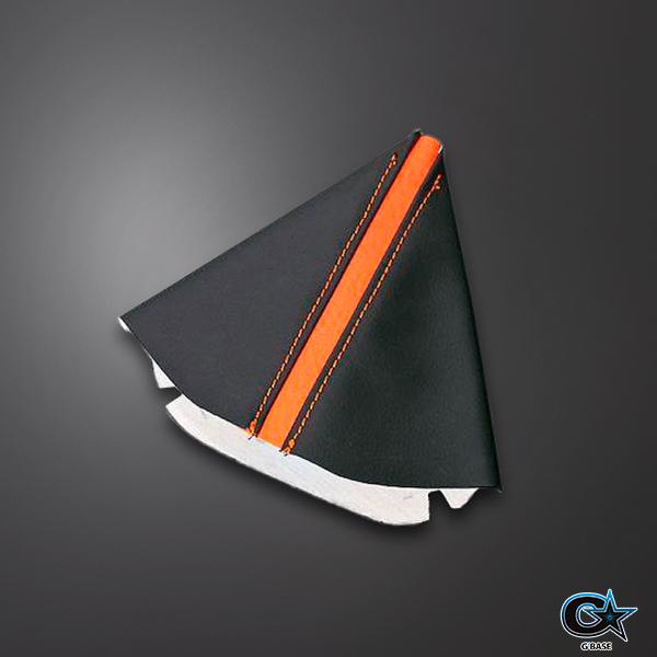 ダイハツ コペン LA400K マニュアル車用 ジーベース シフトブーツ ブラックレザー/オレンジ |  | 01