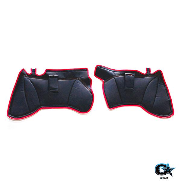 スバル サンバートラック グランドキャブ S500J/S510J 2014/09〜 ジーベース エンジンフードカバー ブラックxレッド |  | 01