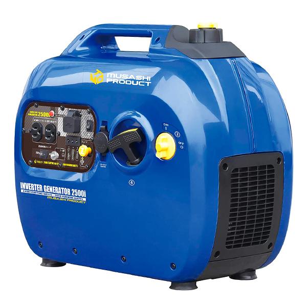 MTO インバーター発電機 定格出力2.0kVA 交流直流両用 USB出力付 連続15時間運転 52dB | musashi(DIY) | 01