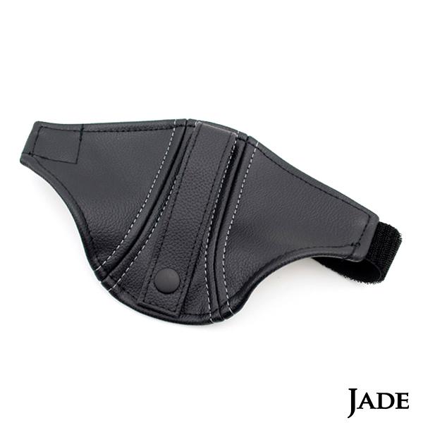 ジェイド  シートベルトガイド ブラック/シルバー ステッチ |  | 01