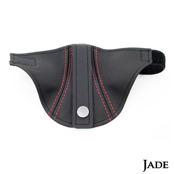 ジェイド  本革シートベルトガイド ナチュラル/レッド ステッチ |  | 01