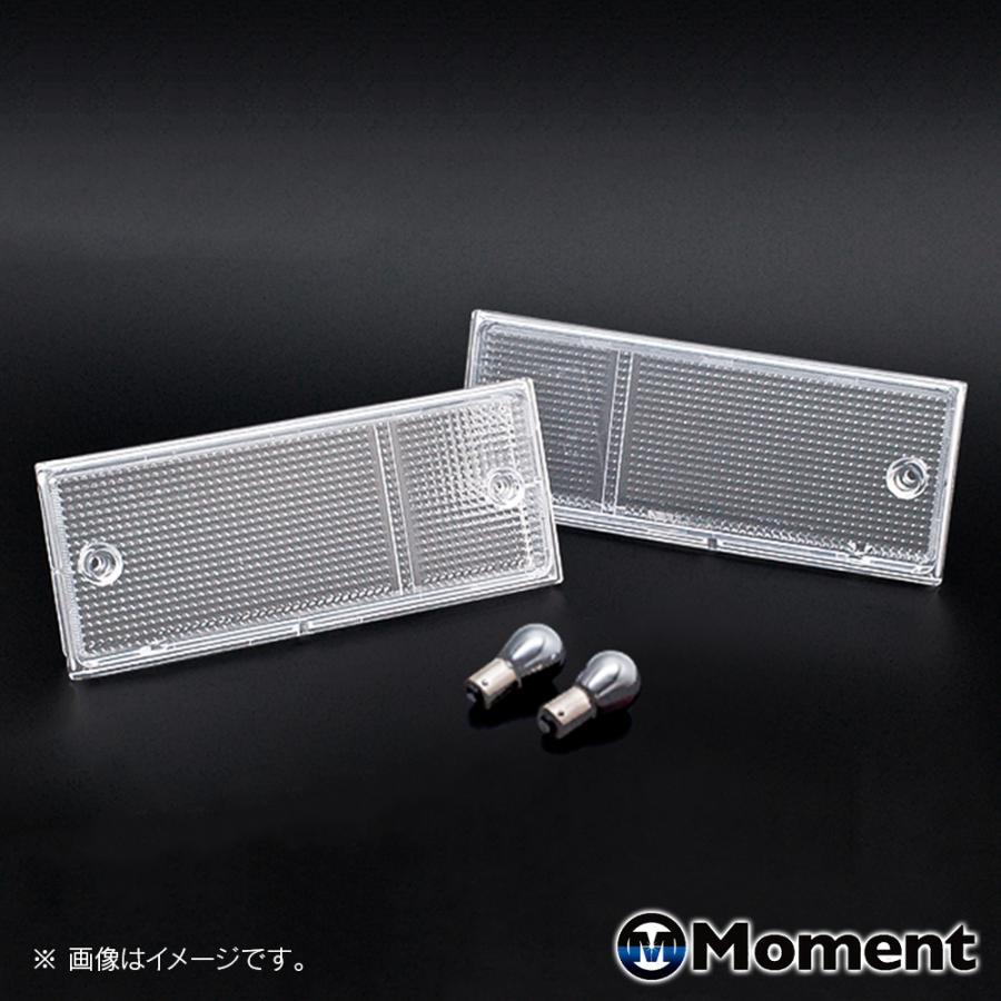 Moment フロントバンパー ウインカーレンズ クリア トヨタ スプリンタートレノ AE86 後期用 | トヨタ | 01