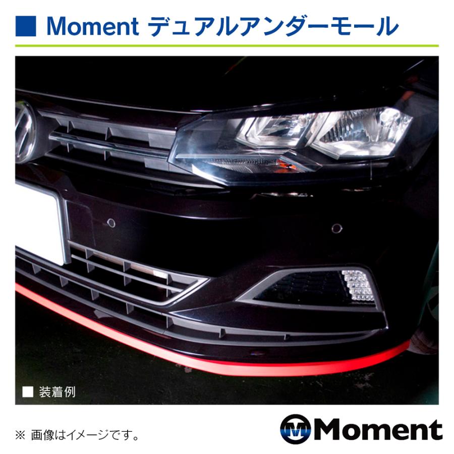 Moment デュアルアンダーモール 2.5m 1本入り レッド 汎用品 |  | 04