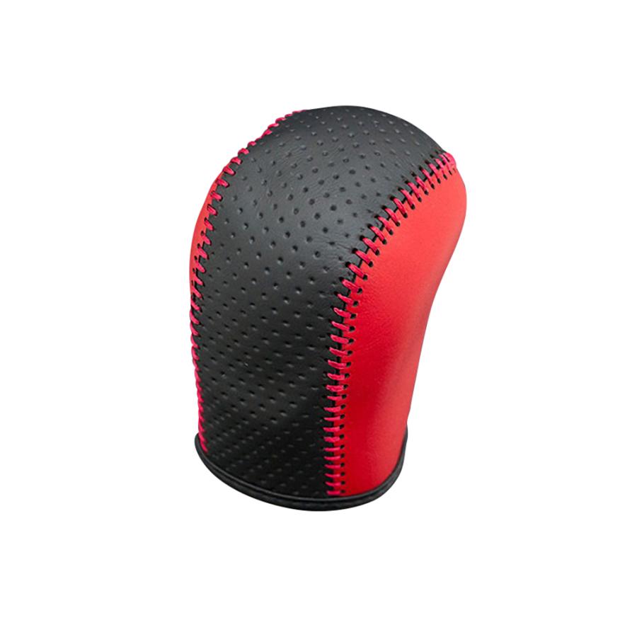 Moment スポルティボシフトノブカバー ディンプル ブラック×レッド スズキ スイフトスポーツ ZC33S 6AT車専用 | スズキ