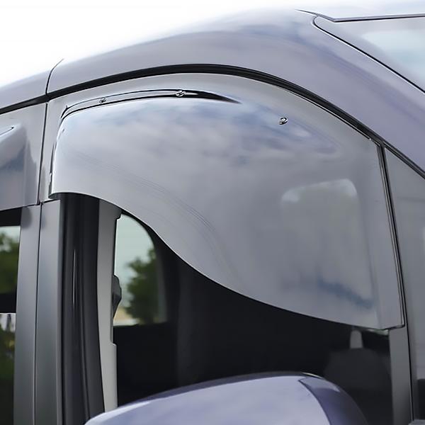 トヨタ ヴォクシー ZRR80/ZRR85/ZWR80 後期モデル装着可能 オックスバイザー スポーティーカット フロント用 | トヨタ | 05