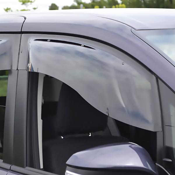 トヨタ エスクァイア ZRR80/ZRR85/ZWR80 後期モデル装着可能 オックスバイザー スポーティーカット フロント用 | トヨタ | 03