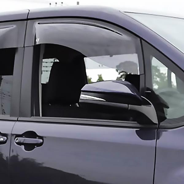 トヨタ ノア ZRR80/ZRR85/ZWR80 後期モデル装着可能 オックスバイザー スポーティーカット フロント用 | トヨタ | 06