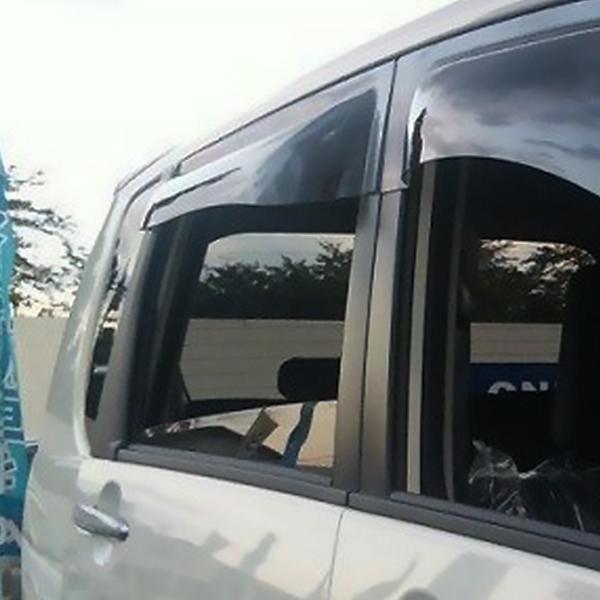 スバル ステラ LA150F/LA160F オックスバイザー スポーティーカット フロント用 | SUBARU | 04