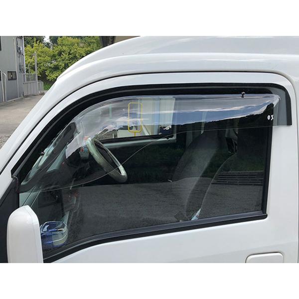ダイハツ ハイゼットトラック S500/S510 前期 H26/09-R03/12 オックスバイザー スポーティーカット フロント用 | ダイハツ | 03