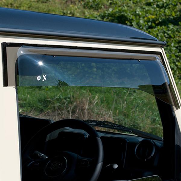スズキ ジムニー/シエラ JB64W/JB74W オックスバイザー スポーティーカット フロント用 | スズキ | 05