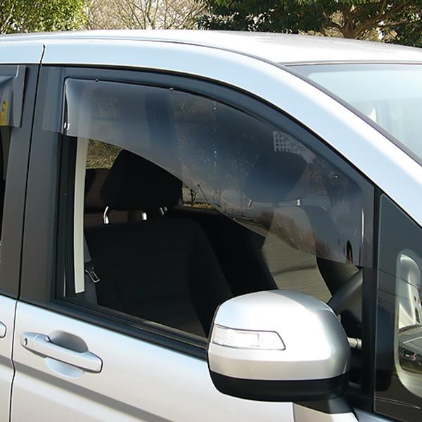 ホンダ ステップワゴン RK1/RK2/RK5/RK6 スパーダ共通 オックスバイザー スポーティーカット フロント用 | ホンダ | 05