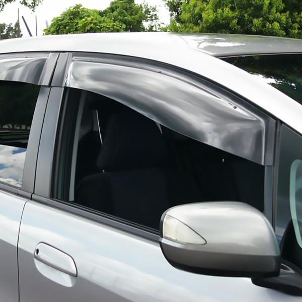 ホンダ フィット GE6/7/8/9/GP1/4 ハイブリッド共通 オックスバイザー スポーティーカット フロント用 | ホンダ | 03