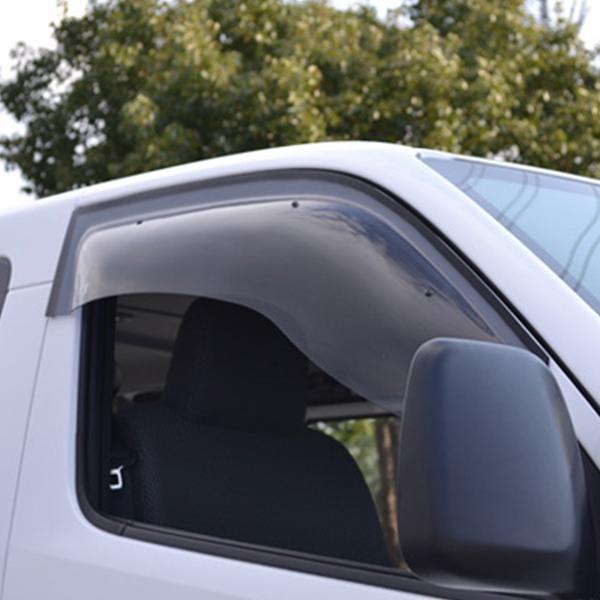 ニッサン NV350キャラバン E26 前期用 手動格納ミラー車専用 オックスバイザー スポーティーカット フロント用 | 日産 | 03