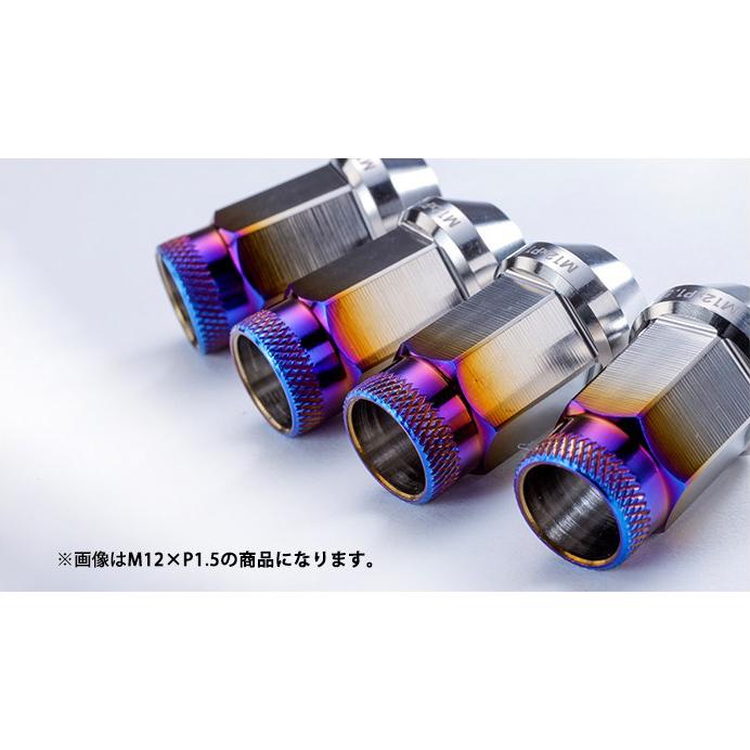 チタンナット 貫通タイプ M12 P1.25 38mm (汎用品) [SPNUT-M1212-01] | シュピーゲル | 03