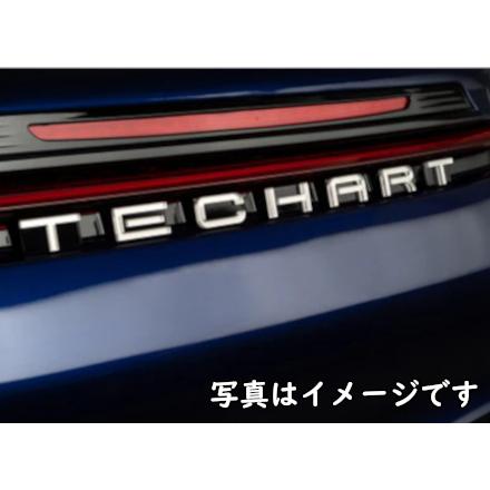992.1 Turbo/Turbo S TECHART テックアート リアエンブレム Silver | テックアート | 01