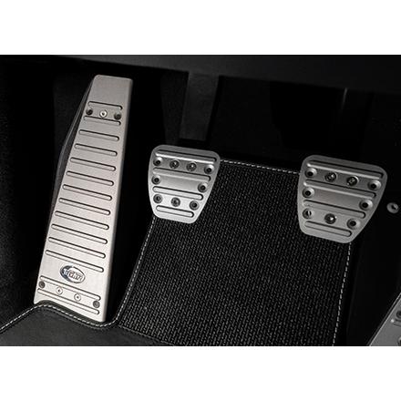 991.2 GT3RS TECHART テックアート アルミフットレスト Titanium Grey 右ハンドル車用 ※ペダル別売 | テックアート