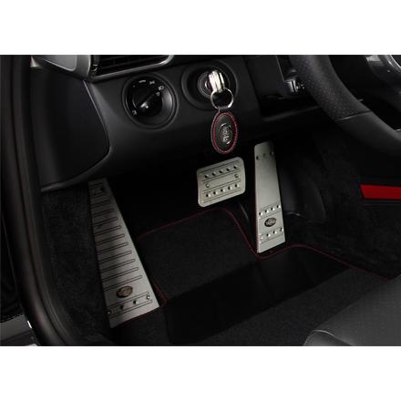 997 Turbo TECHART テックアート アルミフットレスト Silver 右ハンドル車用 ※ペダル別売 | テックアート