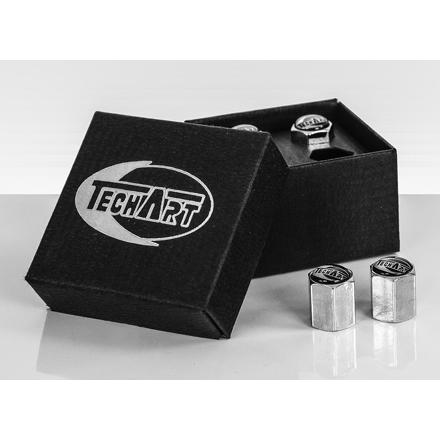 997 Turbo TECHART テックアート エアバルブキャップ TECHARTロゴ 4pcs | テックアート
