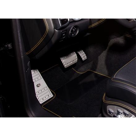958.2 Cayenne TECHART テックアート アルミフットレスト Silver 左ハンドル車用 ※ペダル別売 | テックアート