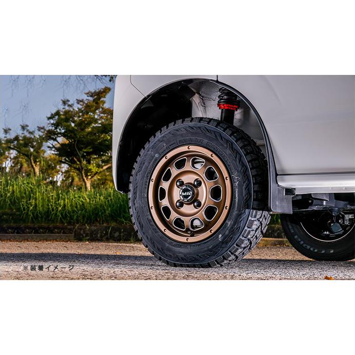 MATTE TWELVE (マットトゥエルブ) 12インチ アルミホイール マットブロンズ 単品 [TMT12B-01] | シュピーゲル | 02