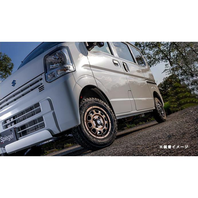 MATTE TWELVE (マットトゥエルブ) 12インチ アルミホイール マットブロンズ 単品 [TMT12B-01] | シュピーゲル | 03