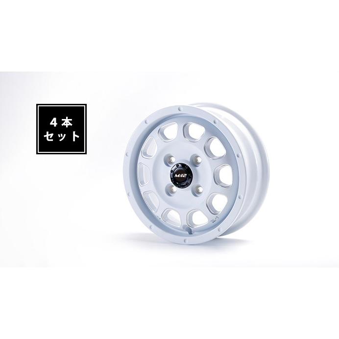 MATTE TWELVE (マットトゥエルブ) 12インチ アルミホイール マットホワイト 4本セット [TMT12WQ-01] | シュピーゲル