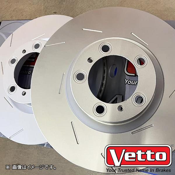 ポルシェ VETTO/ビトー 補修用 ブレーキ ディスク ローター スリット 右フロント用 1枚入 | PORSCHE | 04