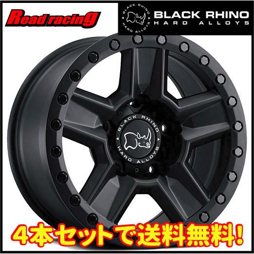 BLACK RHINO RAVINE 17X8.5J 6H/139.7 +12 4本SETで￥179,600 全国送料