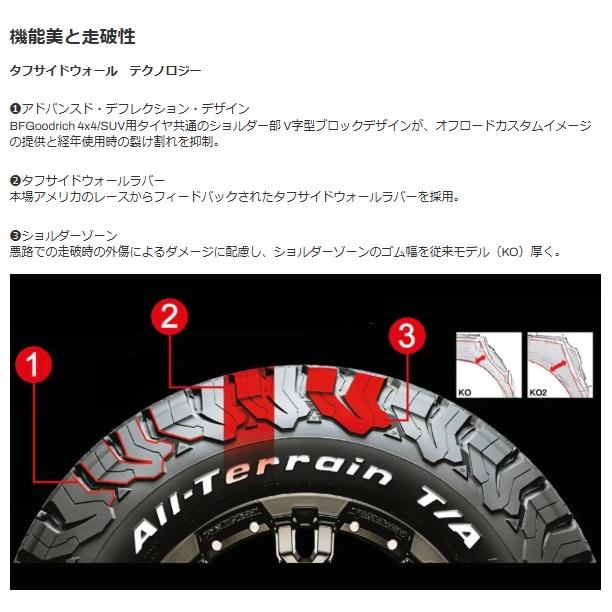 BFG オールテレーンT/A KO2　LT235/60R18　108/104R　4本SETで送料・代引き手数料無料！！の画像