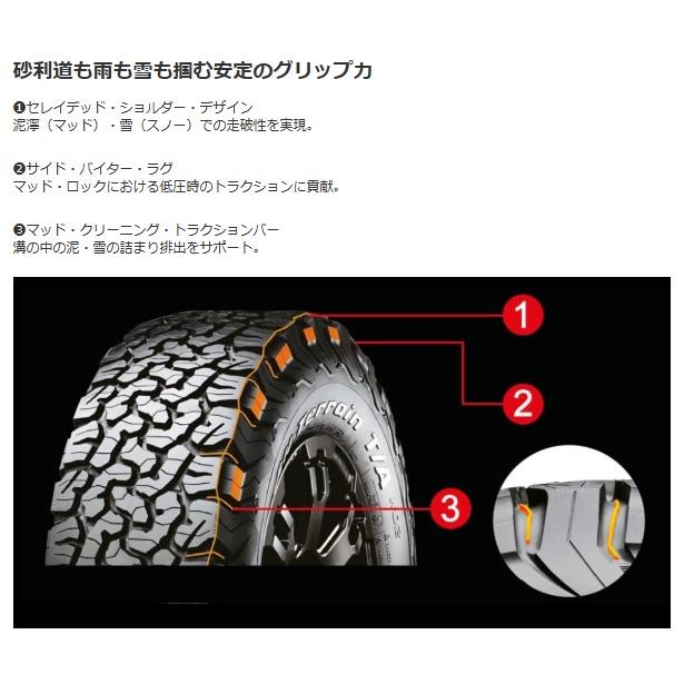 BFG オールテレーンT/A KO2　LT235/60R18　108/104R　4本SETで送料・代引き手数料無料！！の画像