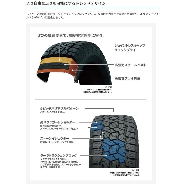 OPEN COUNTRY トーヨー オープンカントリー A/T3 235/70R16 106T 4本