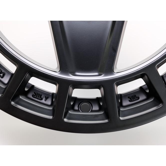 MLJ  XTREME-J QUAD エクストリームJ クアッド 12X4.00B 4H/100 +43 4本SETで￥54,160 送料無料！！ サテンブラックの画像