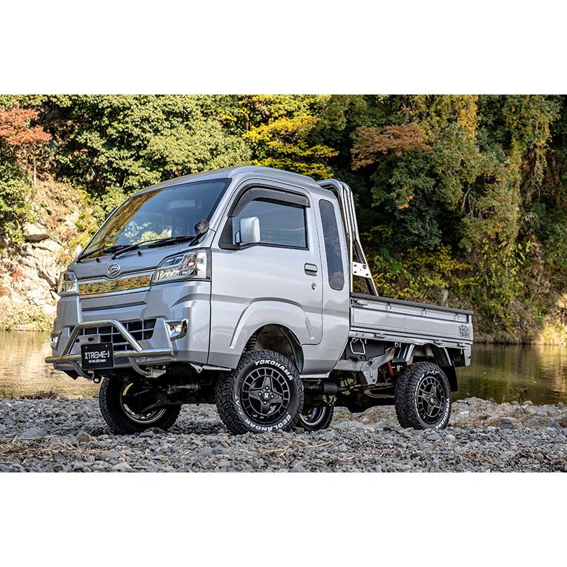 MLJ  XTREME-J QUAD エクストリームJ クアッド 12X4.00B 4H/100 +43 4本SETで￥54,160 送料無料！！ サテンブラックの画像