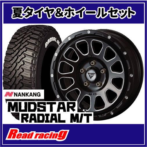 デルタフォース OVAL　16X7.0J　5H/114.3　+35　ナンカン マッドスター ラジアル M/T　215/70R16　100T　4本SETで送料無料！！