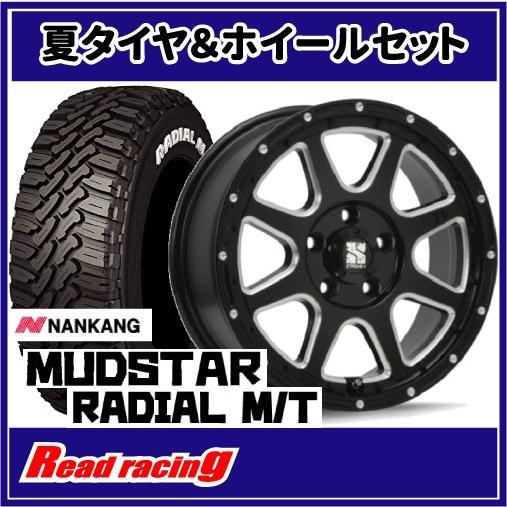 MUDSTAR - エクストリームJ 16X7.0J 5H/114.3 +35 ナンカン マッドスター ラジアル M/T 215/70R16 100T 4本SETで￥142,400 全国貨物輸送無料！！ 車、バイク、自転車-夏タイヤ、ホイールセット-自動車