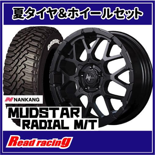 ナイトロパワー M28 BULLET S　16X7.0J　5H/114.3　+40　ナンカン マッドスター ラジアル M/T　225/70R16　103S　4本SETで送料無料！！