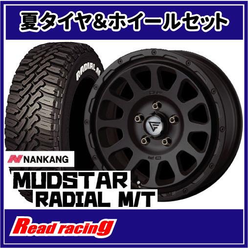デルタフォース OVAL　16X7.0J　5H/114.3　+35　ナンカン マッドスター ラジアル M/T　225/70R16　103S　4本SETで送料無料！！